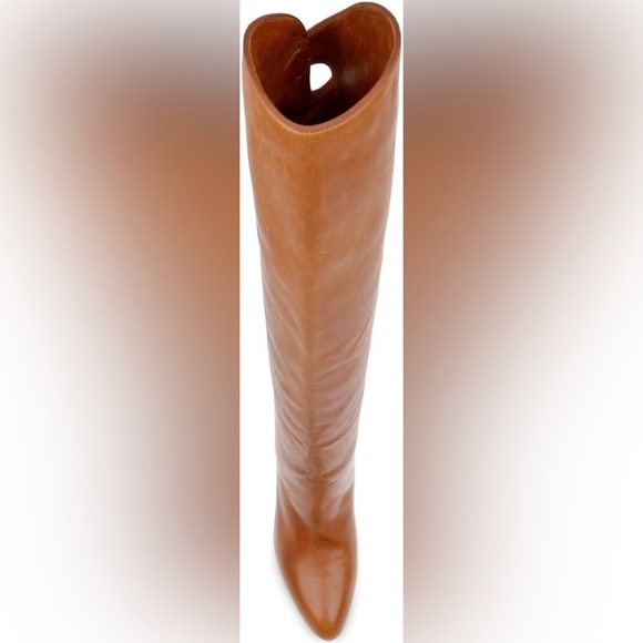 DEE OCLEPPO Ojai Knee High Boot In Cognac Leather Tan Knee-High Women's Boots - Picture 8 of 15